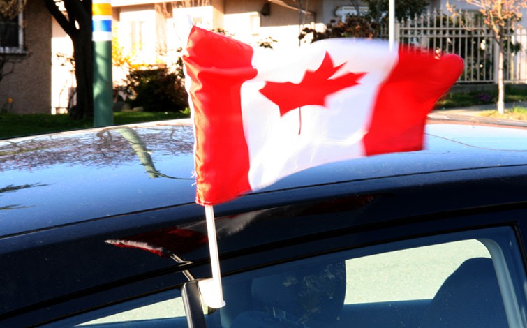 Maple Leaf Flag „Ahornblattflagge"