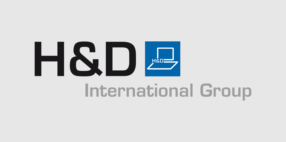 Logo der H&D International Group.
