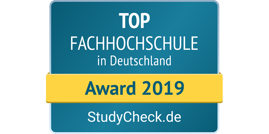Top Fachhochschule in Deutschland, Award 2019, StudyCheck