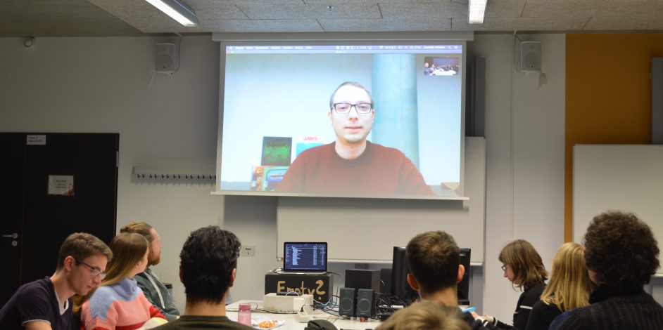 Skype Talk mit Daniel Greiner / Foto. S. Zimmermann